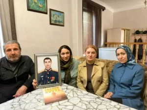 В Ахтынском районе почтили память погибшего офицера