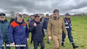Федеральные представители оценили восстановительные работы в Дербентском районе