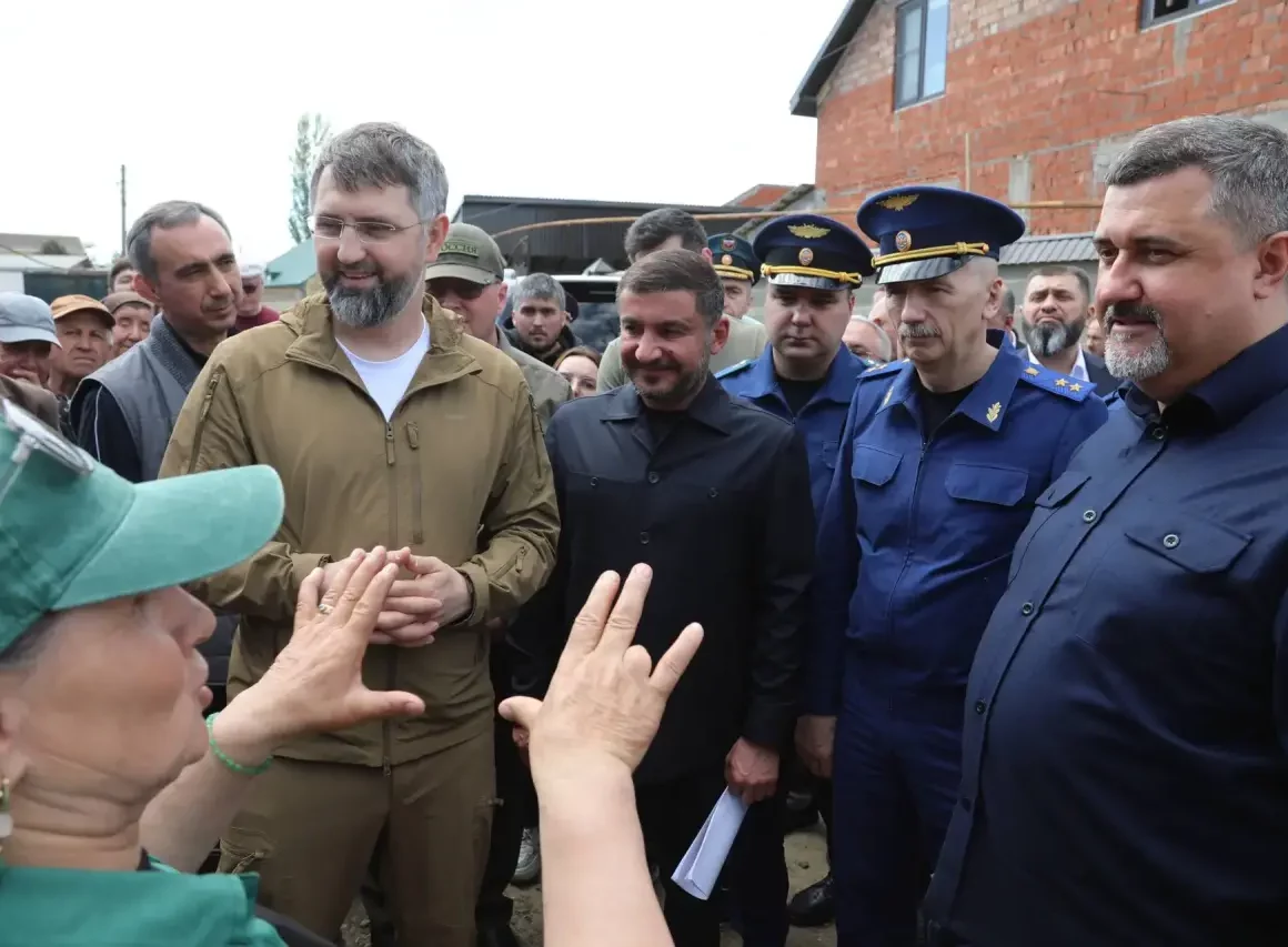 Фёдор Щукин проинспектировал восстановительные работы в пострадавшем от паводков Дербентском районе