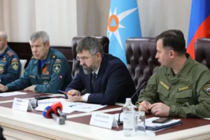 Магомед Рамазанов доложил Правкомиссии о ситуации с паводками и оползнями в Дагестане