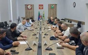 После обрушения 17-арочного моста в районе прошло экстренное заседание КЧС