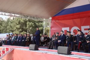 В Дагестане прошли памятные акции и Парад Победы в честь 9 Мая
