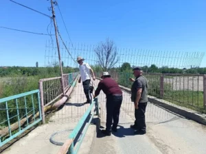Доступ к разрушенному мосту в Касумкенте полностью ограничен
