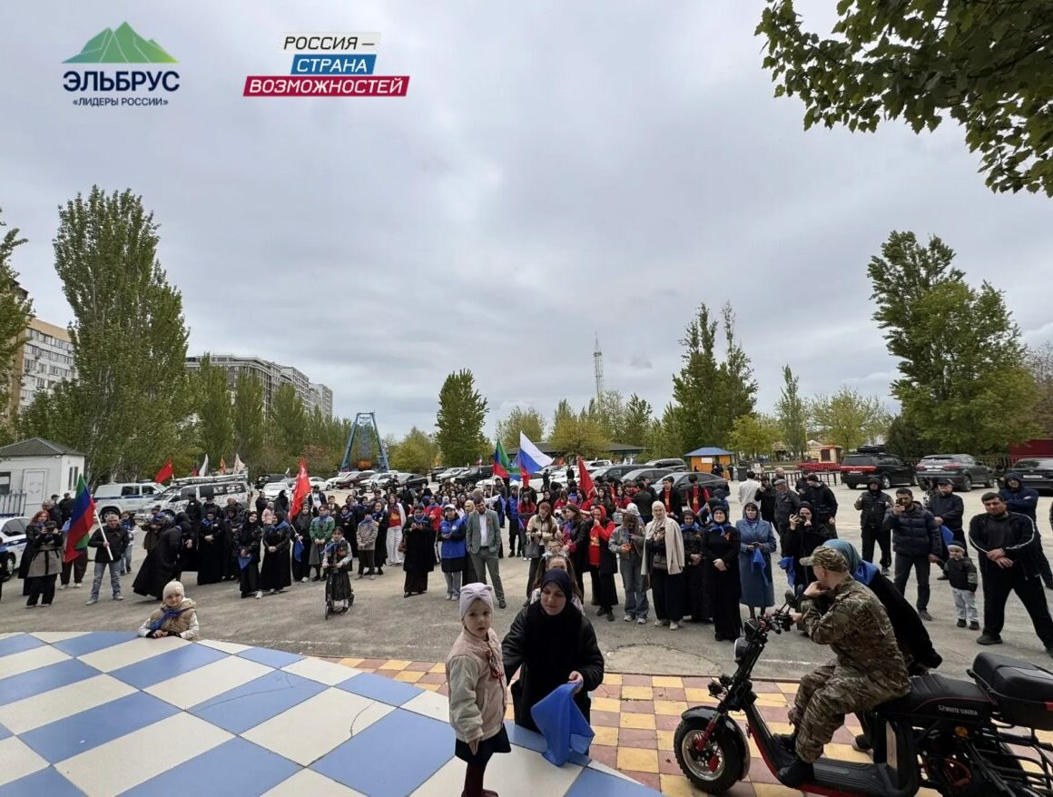 Связь времён: дагестанцы почтили память героев автопробегом и возложением цветов