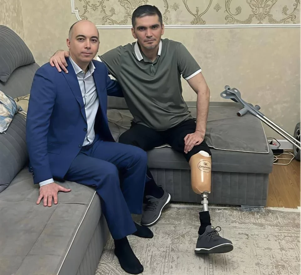 Гаджимурада Казанбиева поблагодарили за мужество и стойкость