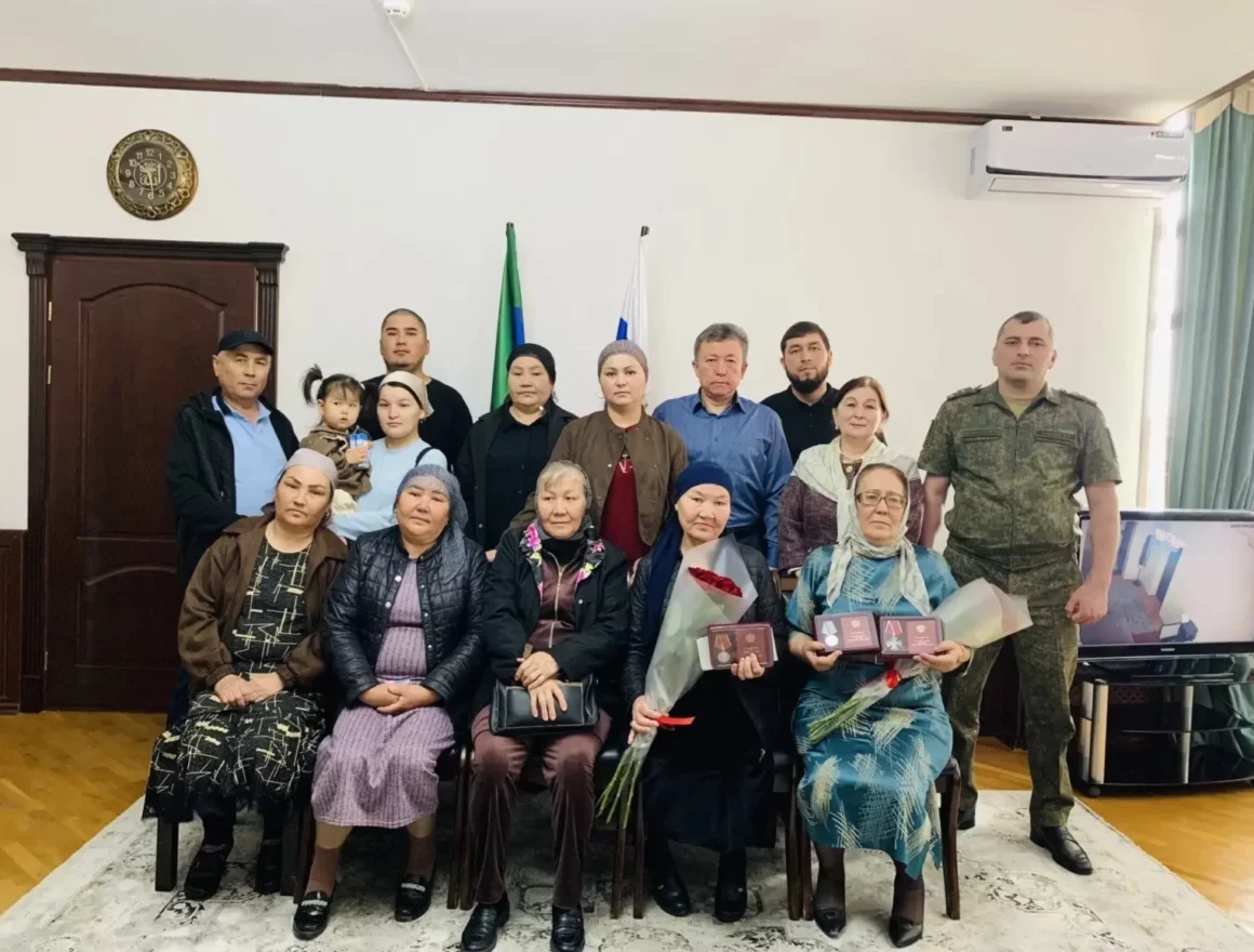 В Ногайском районе почтили память погибших участников СВО