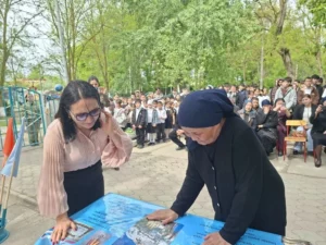 В Ногайском районе почтили память погибшего участника СВО Рашидхана Ханмурзаева