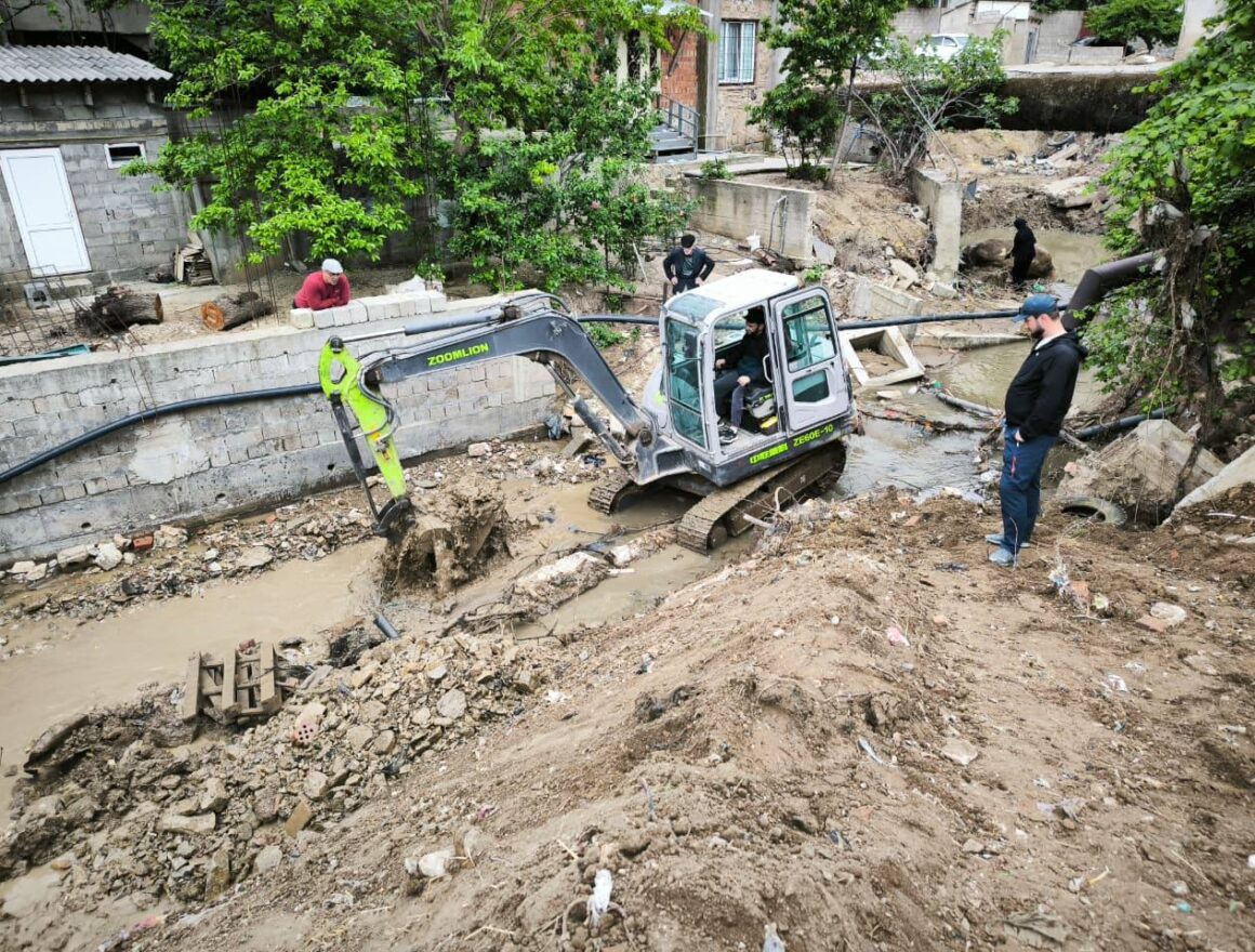 В Дагестане продолжают расчистку русла реки Тарнаирка