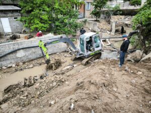 В Дагестане продолжают расчистку русла реки Тарнаирка