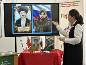 В Терекли-Мектебе открыли «Парту Героя» в честь погибшего участника СВО