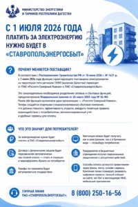 В Дагестане сменится гарантирующий поставщик электроэнергии