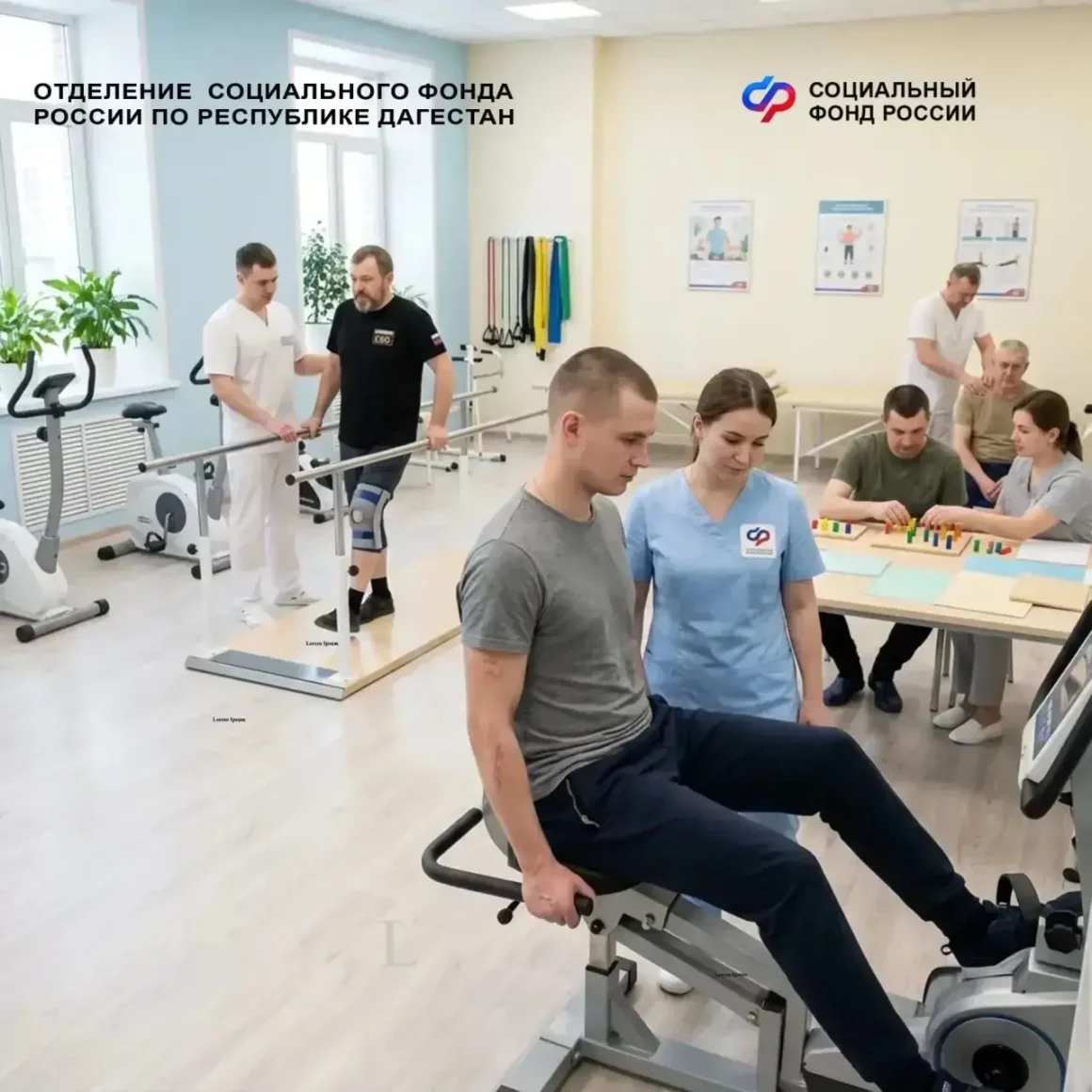 Соцфонд предоставляет ветеранам СВО бесплатное лечение в реабилитационных центрах