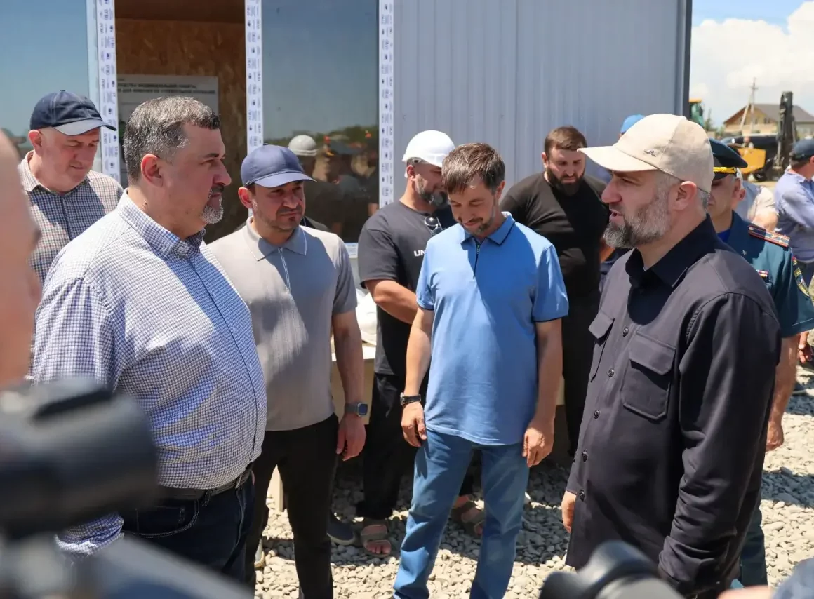 В Мамедкале продолжается строительство нового жилья для семей, пострадавших от паводков