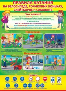 Как сделать катание на роликах и самокате безопасным для ребёнка
