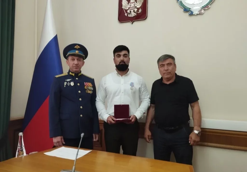 Офицер из Терекли-Мектеб удостоен высоких наград за службу Родине