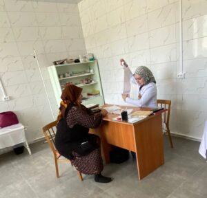 Мобильная бригада в Гунибском районе продолжает работу по нацпроекту «Семья»
