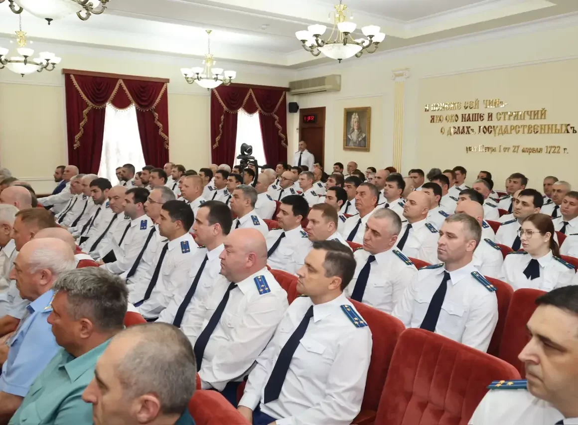 Новый прокурор Дагестана Денис Авдеев официально представлен коллективу ведомства