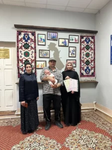 Две семьи участников СВО создали в Шамильском районе в преддверии Дня семьи, любви и верности