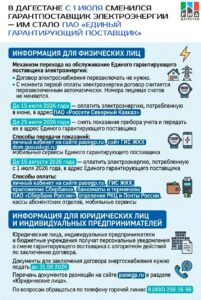 В Дагестане начал работать новый гарантирующий поставщик электроэнергии: что изменилось для потребителей